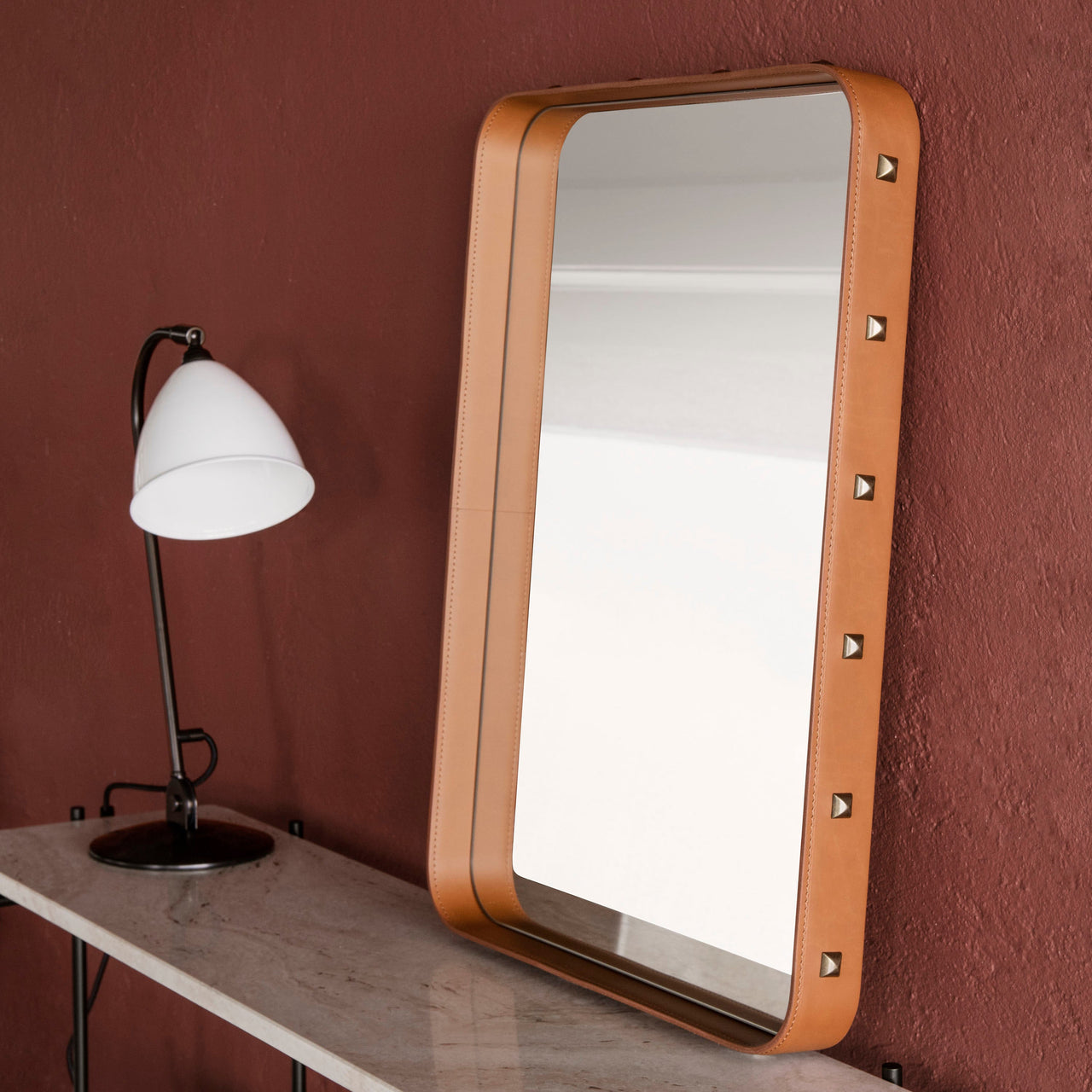 Adnet Rectangular Wall Mirror