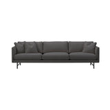 Calmo 3 Seater Sofa: Metal Base + With Cushion