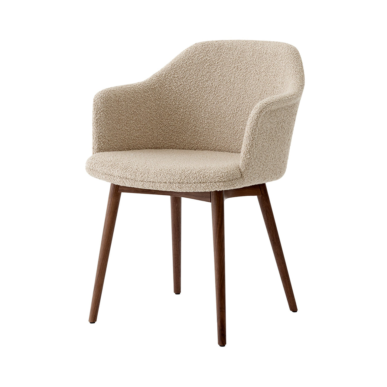 Rely Armchair HW79: Lacquered Walnut