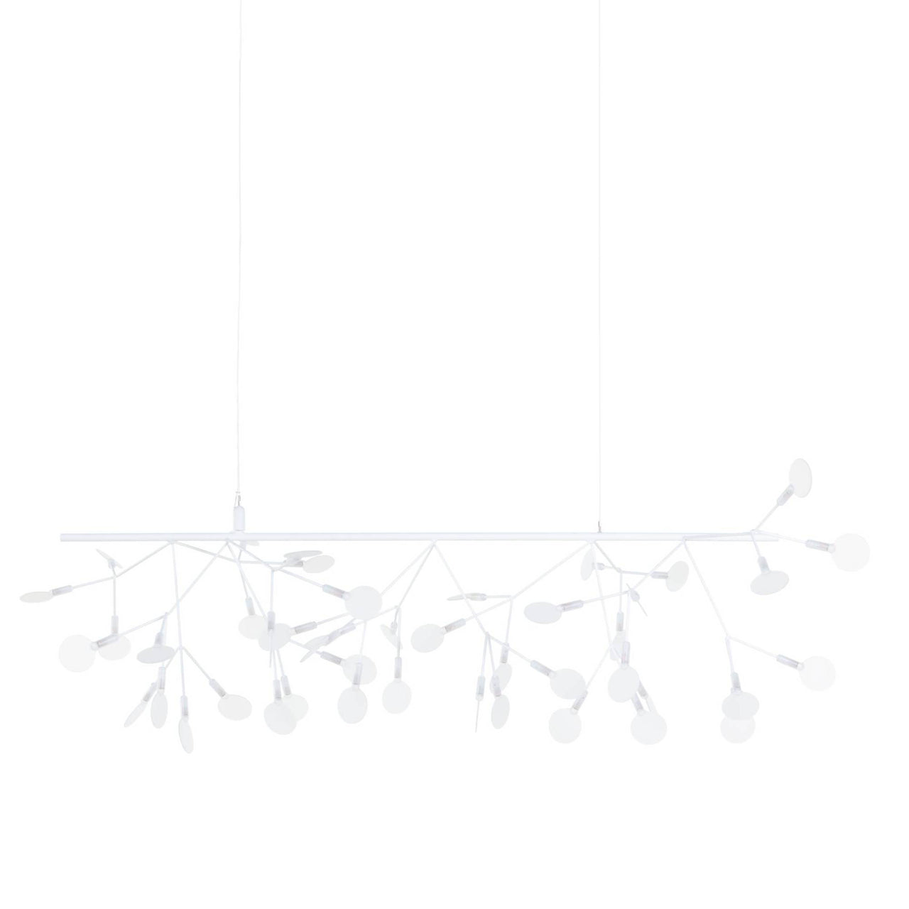 Heracleum Endless Suspension Lamp: White