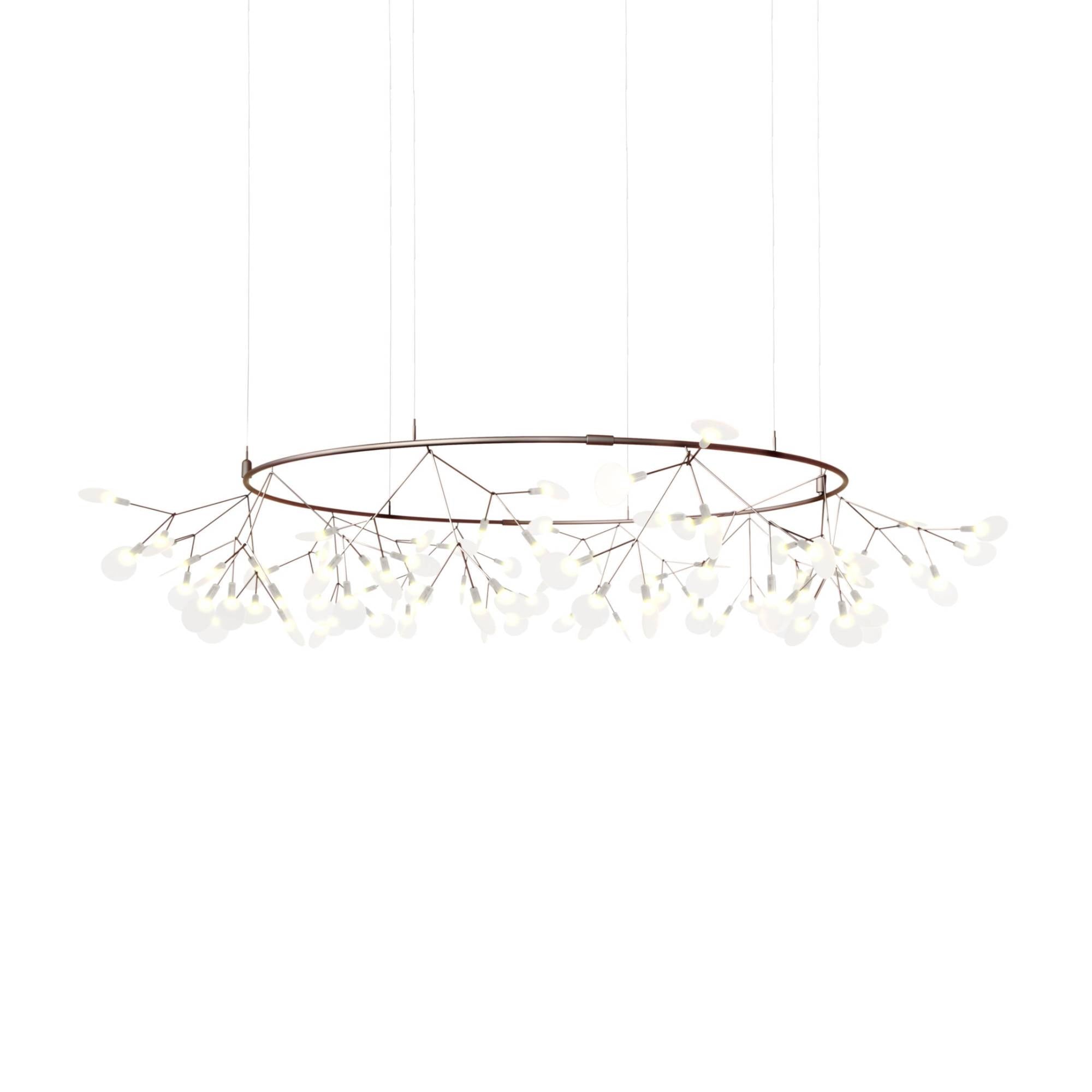 Heracleum The Small Big O Suspension Lamp: Copper