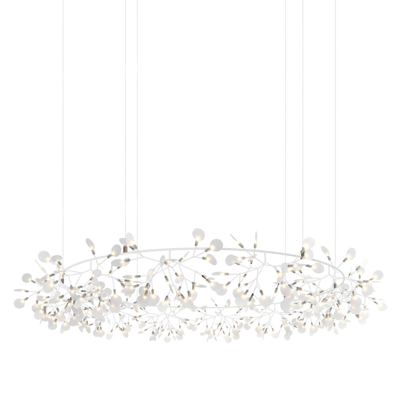 Heracleum The Big O Suspension Lamp: White