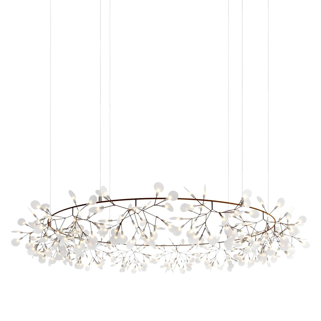 Heracleum The Big O Suspension Lamp: Copper