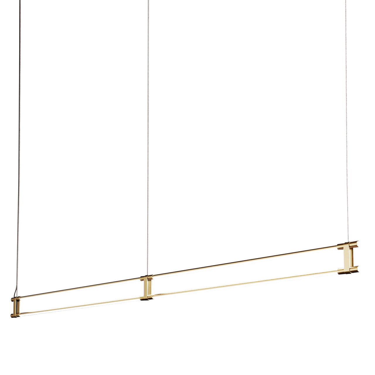 Thin Multiples Suspension Light: Dyad + 2 Segments - 72