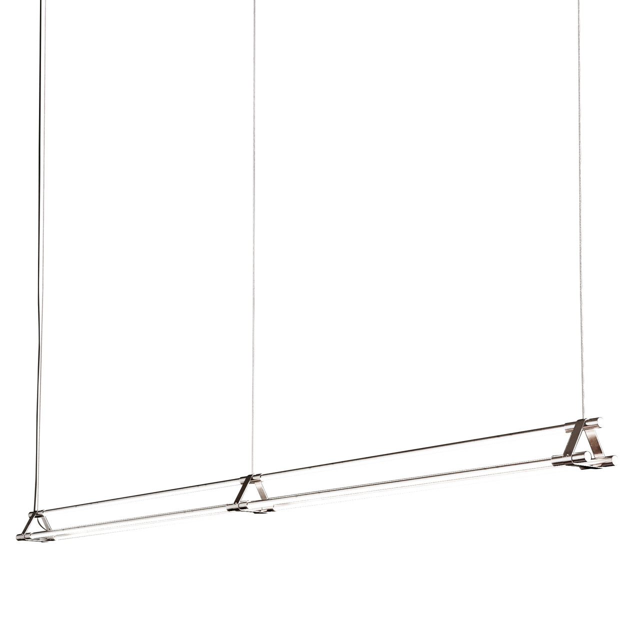 Thin Multiples Suspension Light: Triad + 2 Segments - 72