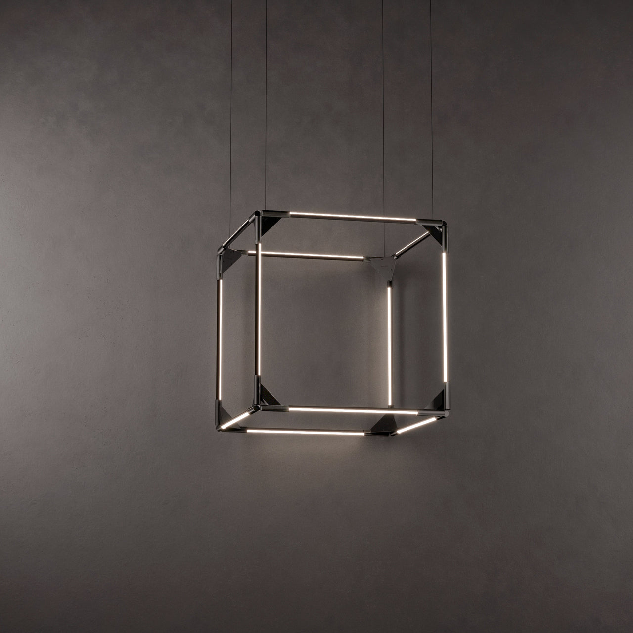 Thin Solids Cube Light