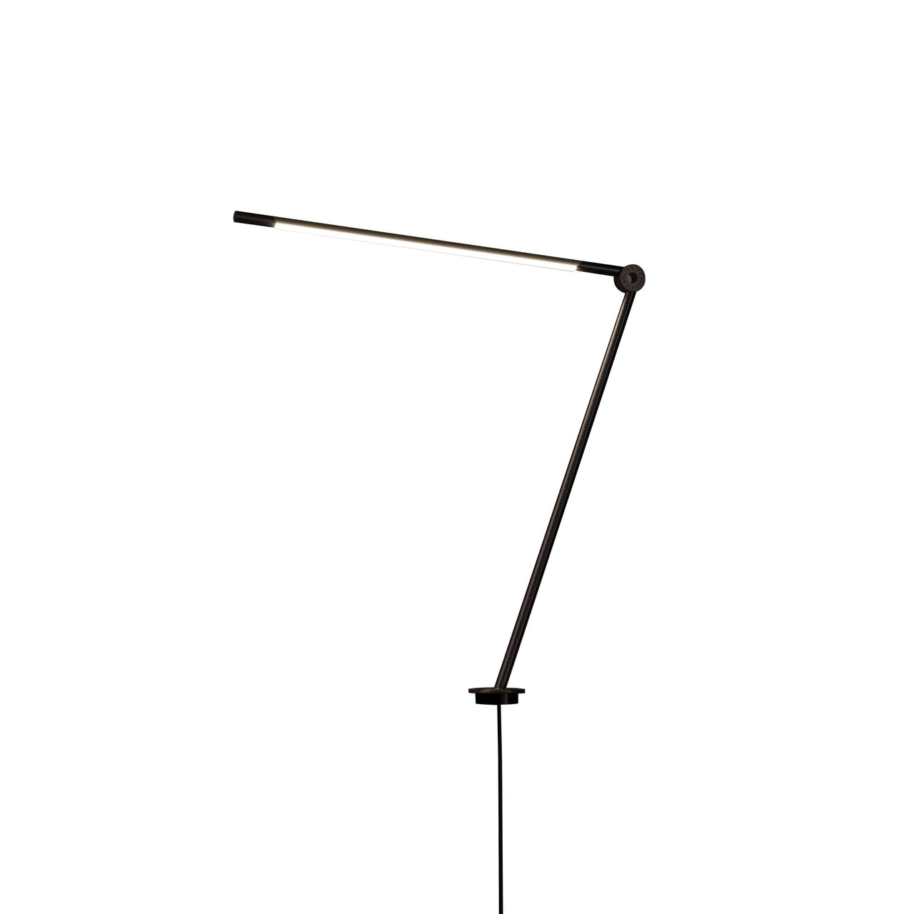 Thin Task Lamp: Desk Inset + Standard + Black Oxide