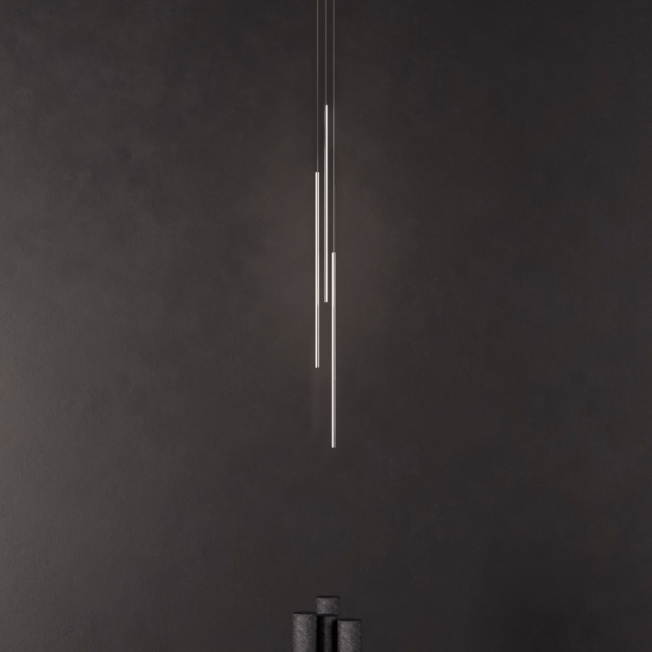 Thin Vertical Suspension Light: Small