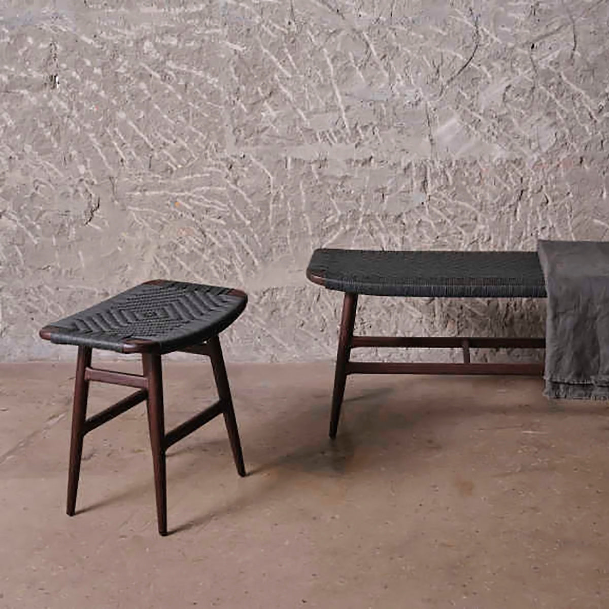 Freja Stool: Paper Cord