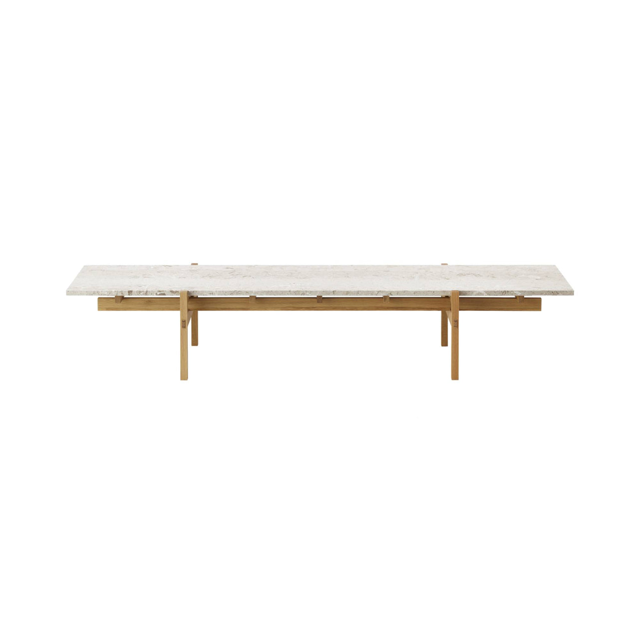 Kinuta Coffee Table: Marble N-CT01: Pure Oak