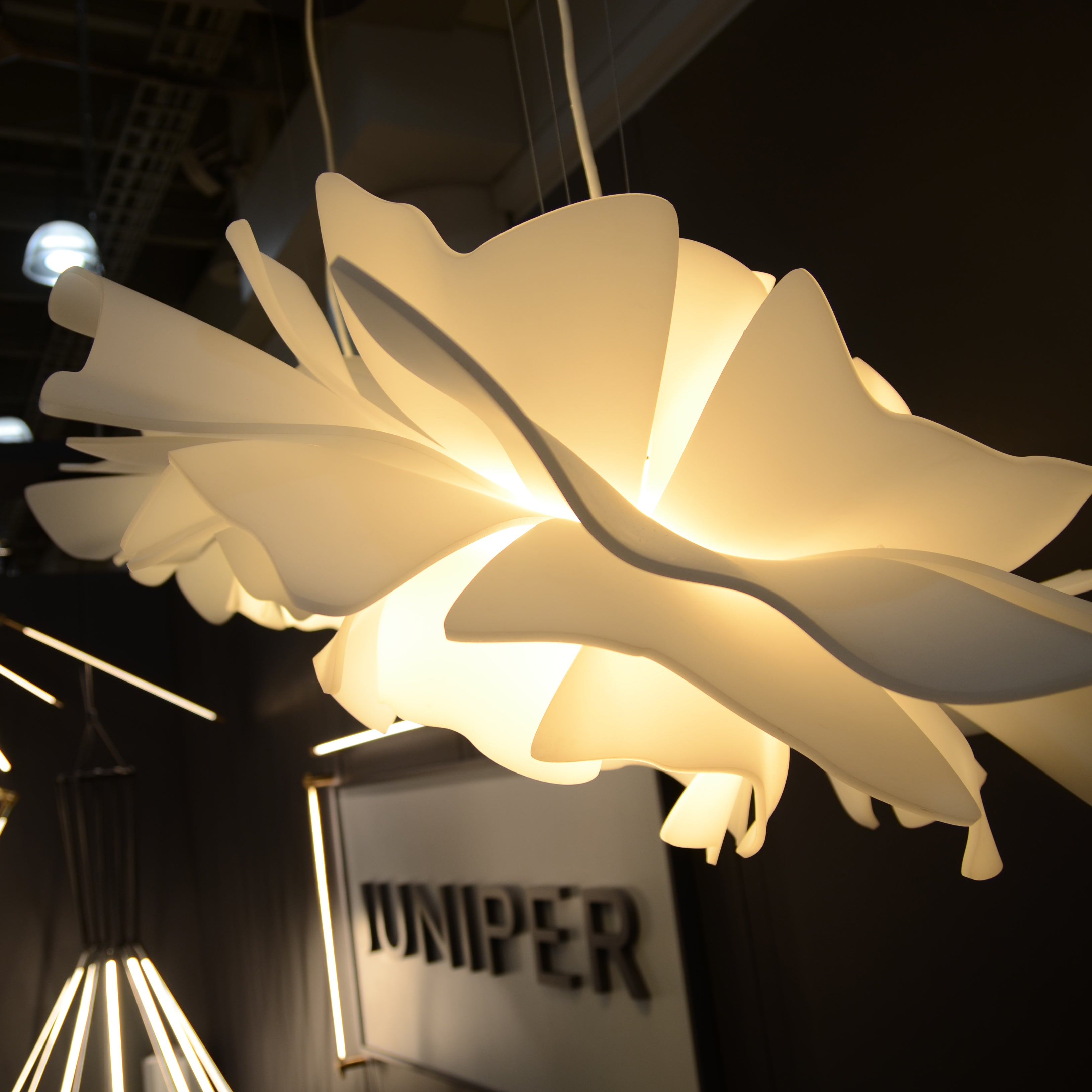 Love Me Not Floral Pendant