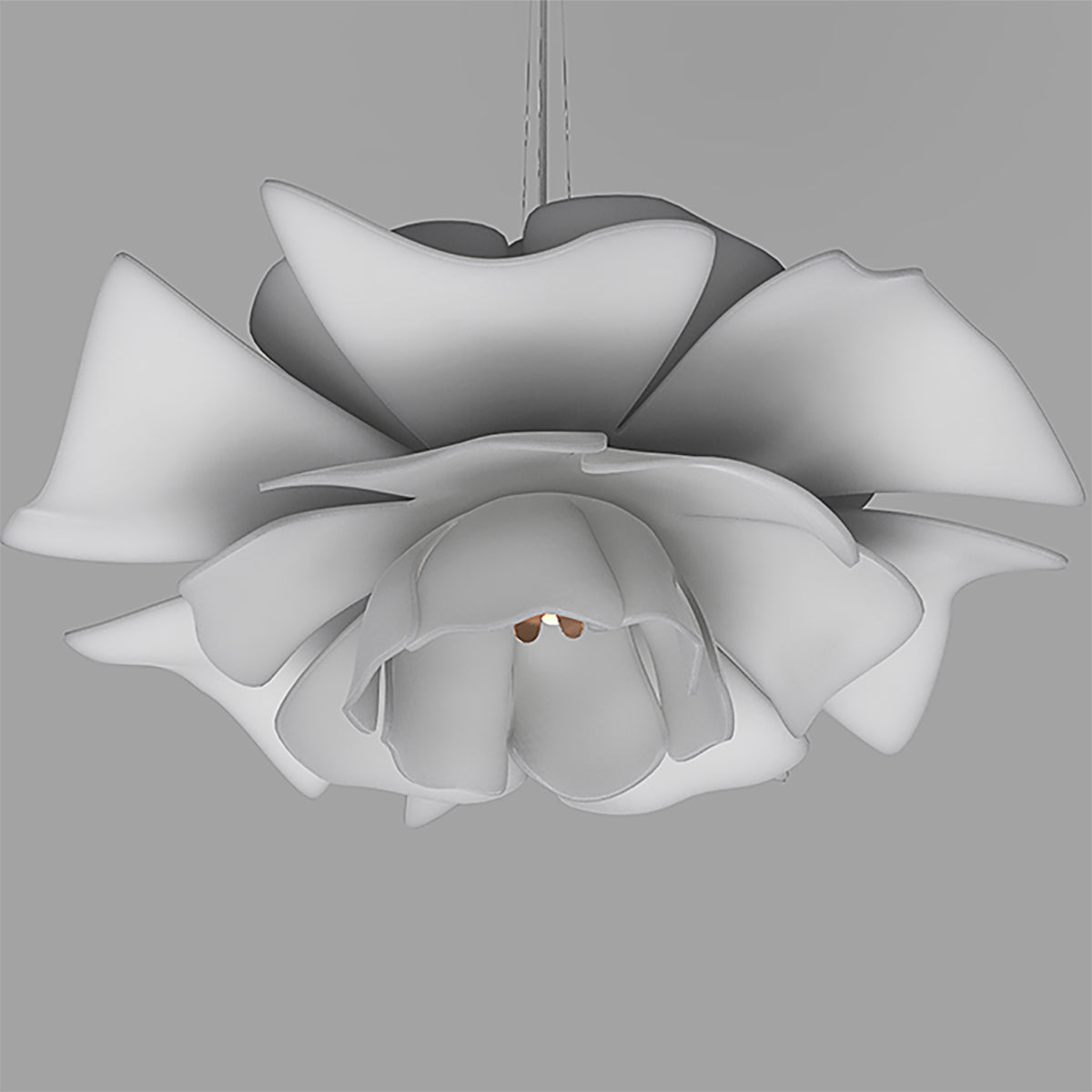 Love Me Not Floral Pendant