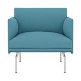 Outline Studio Chair: High + Polished Aluminum