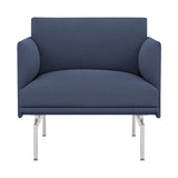 Outline Studio Chair: High + Polished Aluminum