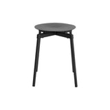 Fromme Stacking Stool: Set of 2 + Black