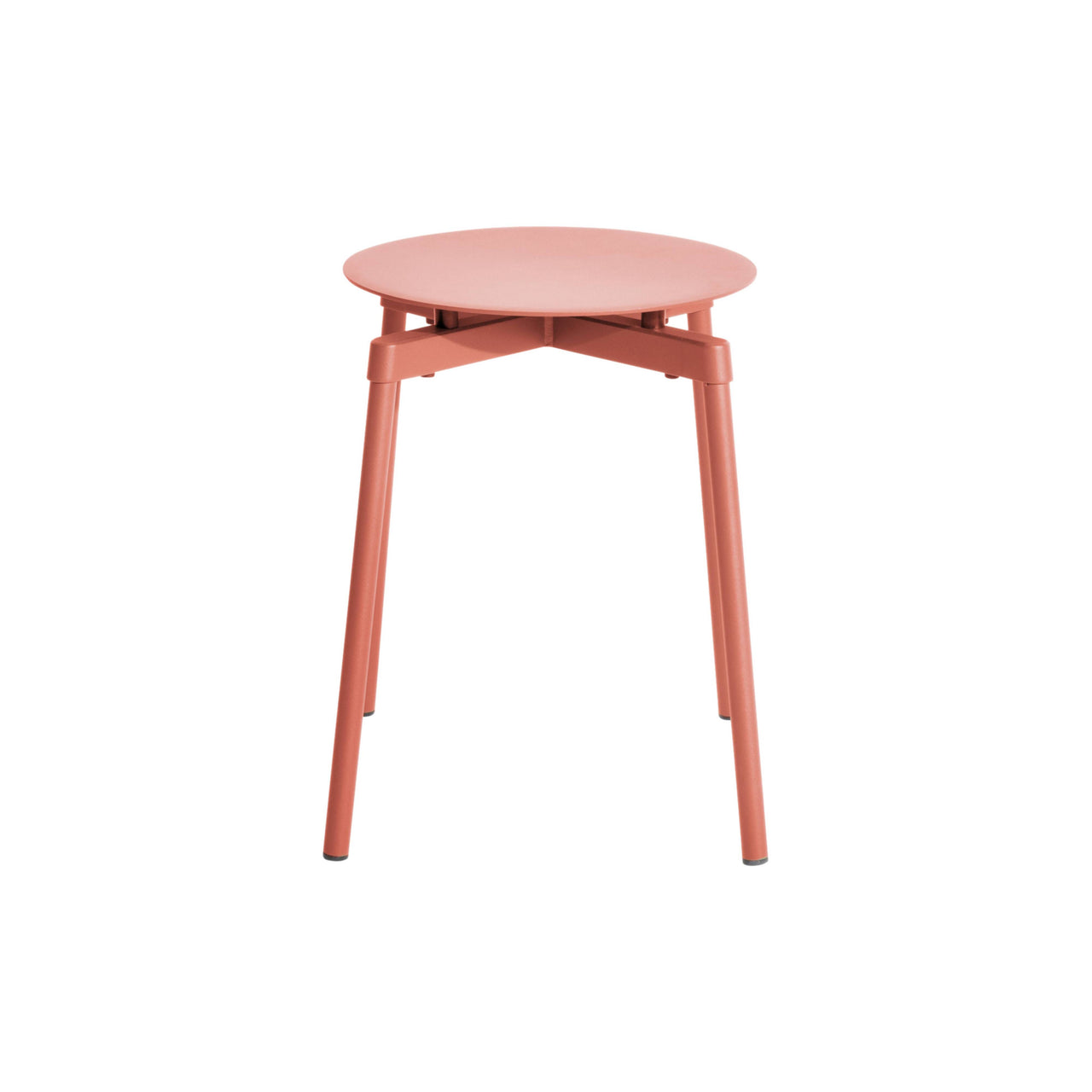 Fromme Stacking Stool: Set of 2 + Coral