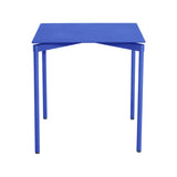 Fromme Dining Table: Square + Blue
