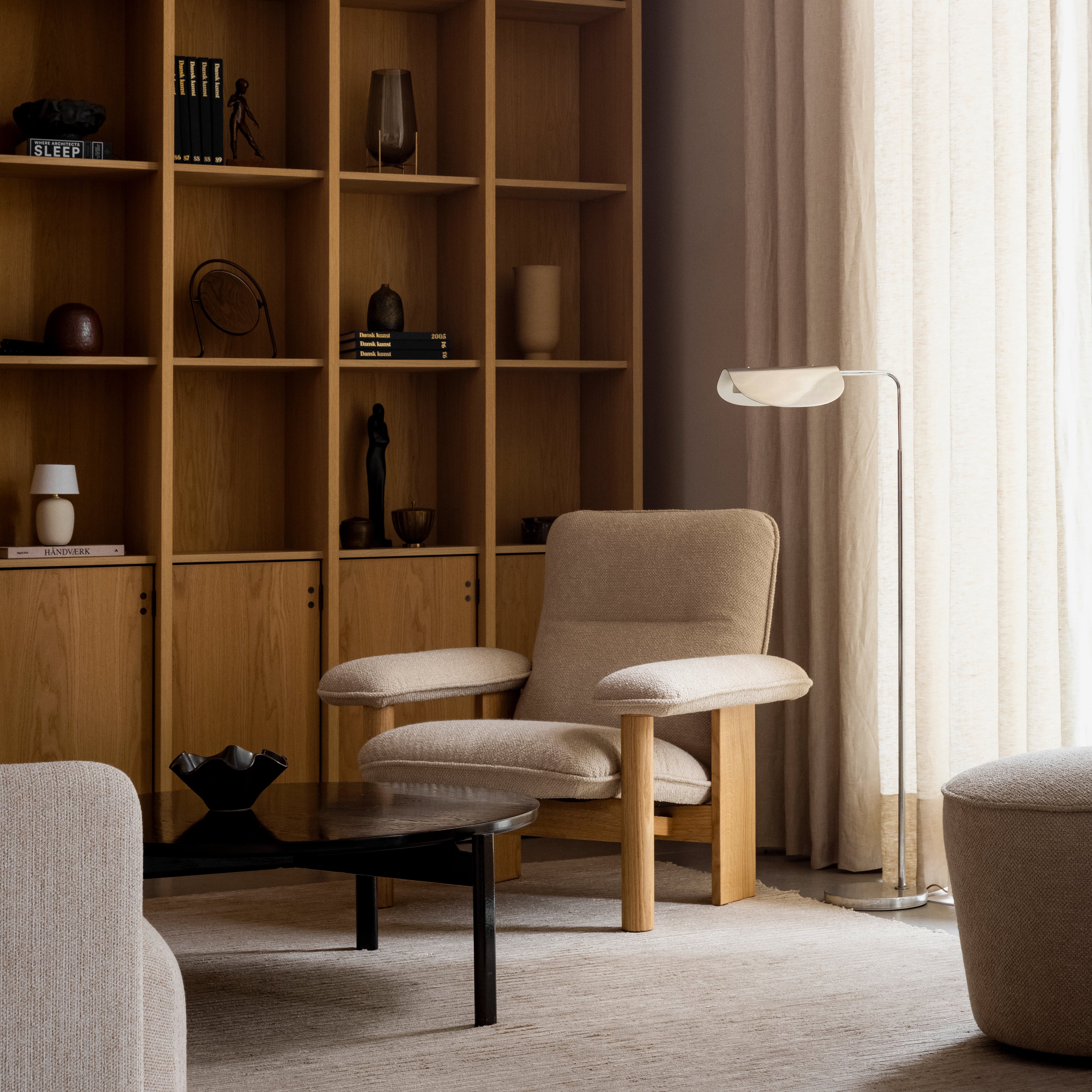 Wing Floor Lamp: Quick Ship