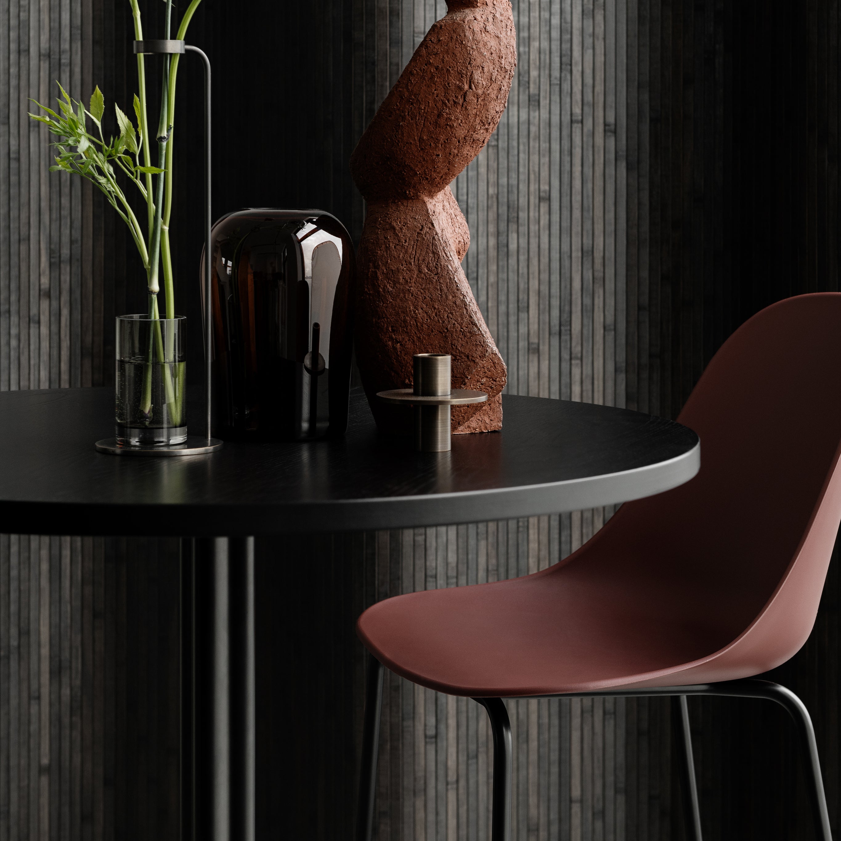 Harbour Column Round Bar + Counter Table