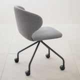 Mula Side Chair: Castors