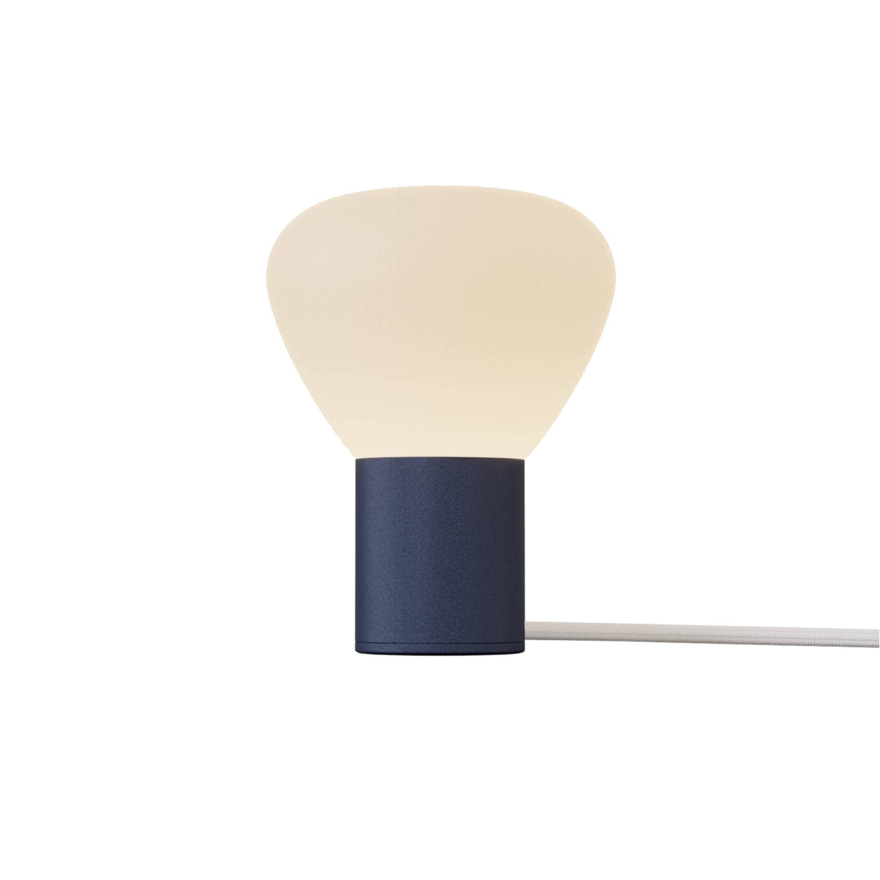 Parc 01 Table Lamp: Footswitch +  Midnight Blue + White