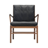 OW149 Colonial Chair: Oiled Walnut