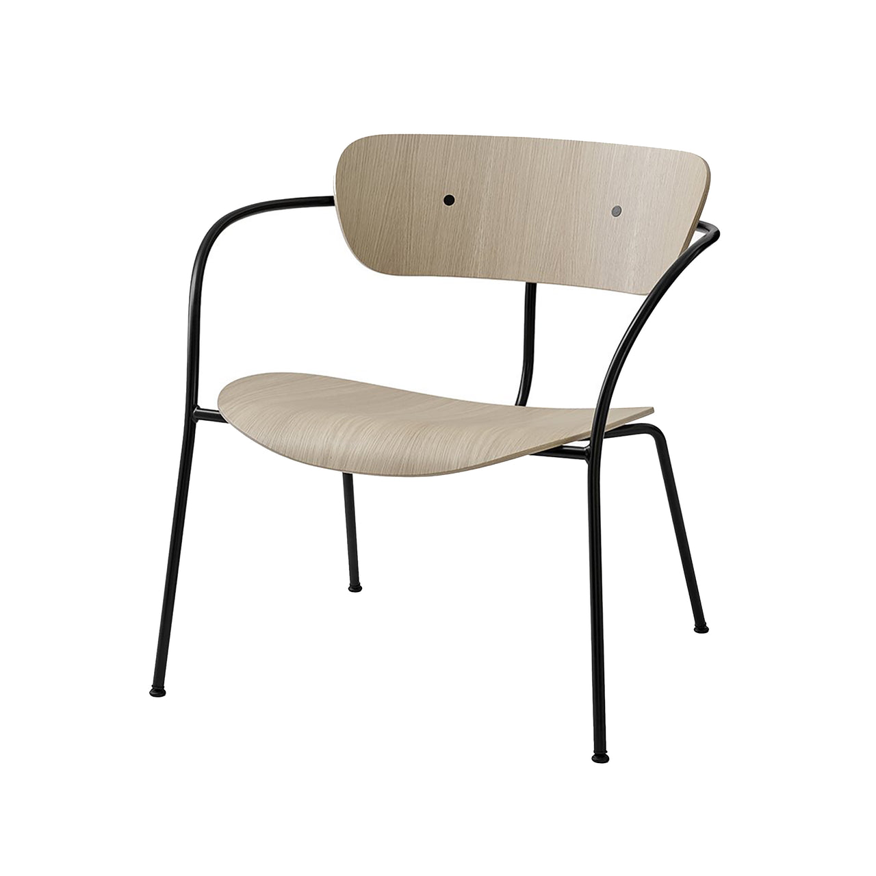 Pavilion Lounge Chair AV5: Lacquered Oak (MTO)