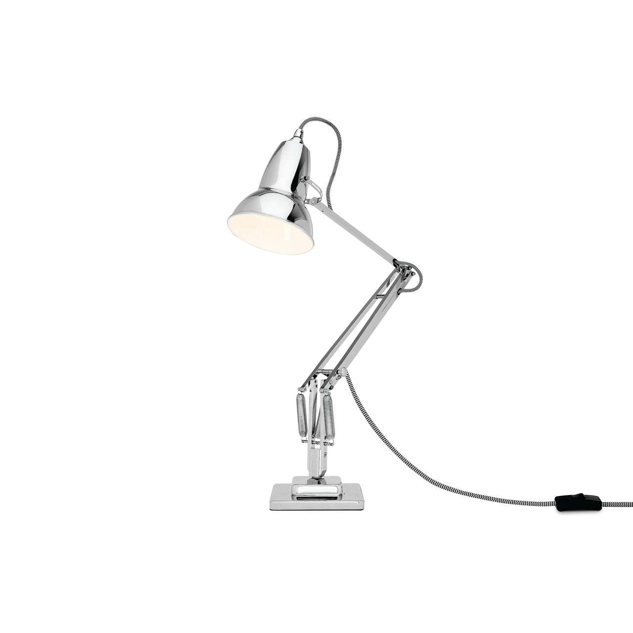 Original 1227 Desk Lamp: Bright Chrome