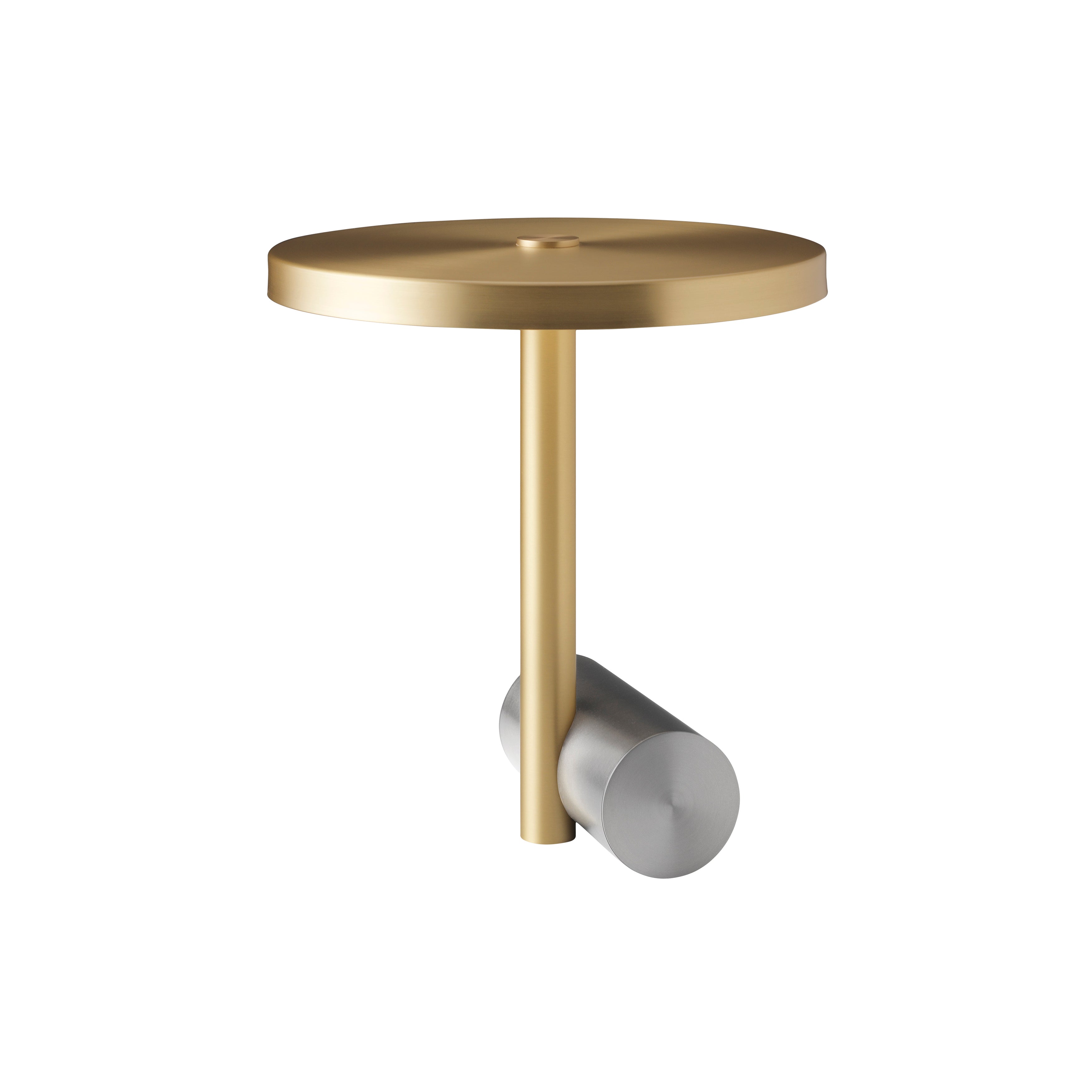 Calé(e) Table Lamp: Extra Large + Satin Brass + Satin Nickel +