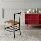 Pelleossa Chair: Seat Upholstered