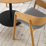 Mava Armchair: Seat Upholstered