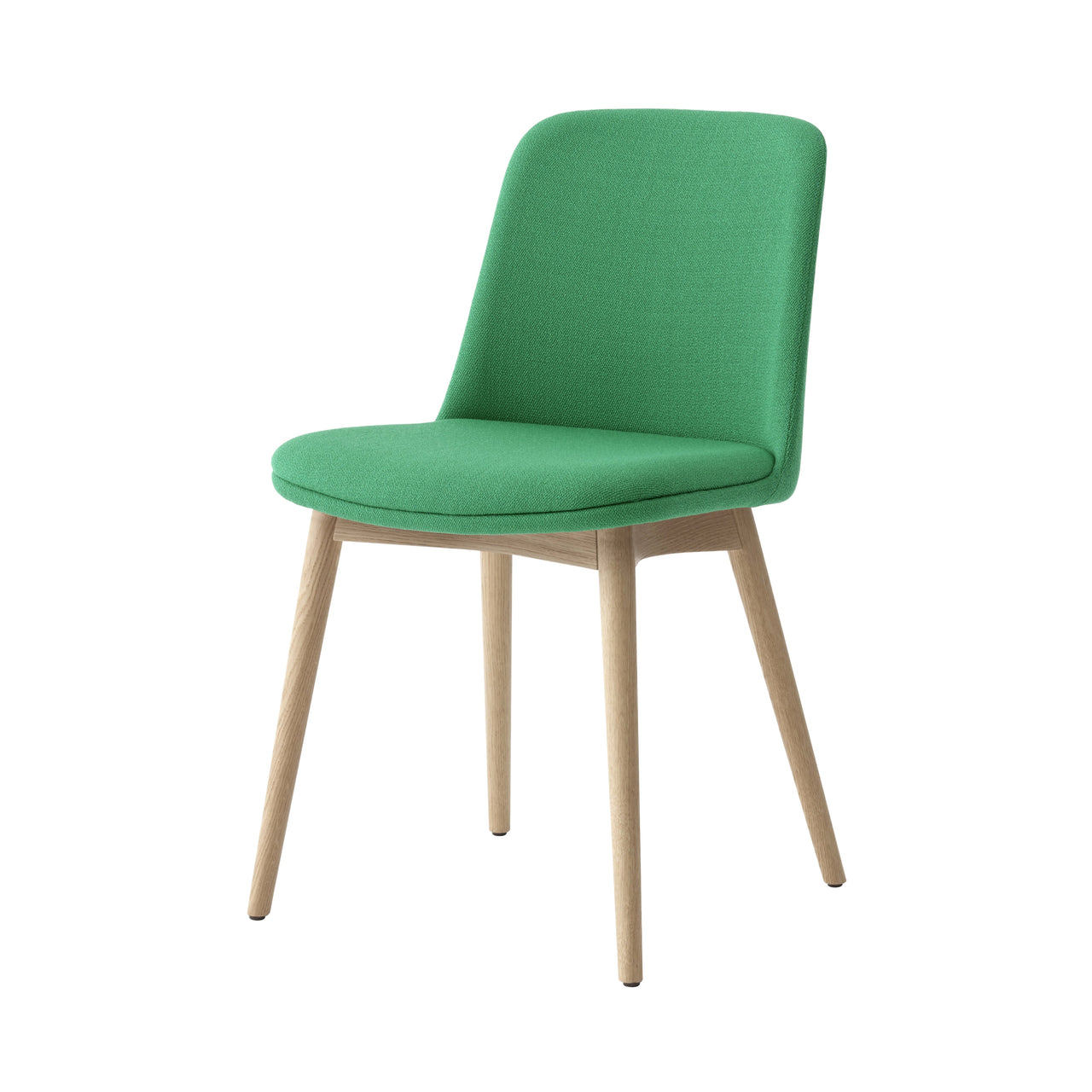 Rely Side Chair HW74: Clear Lacquered Oak