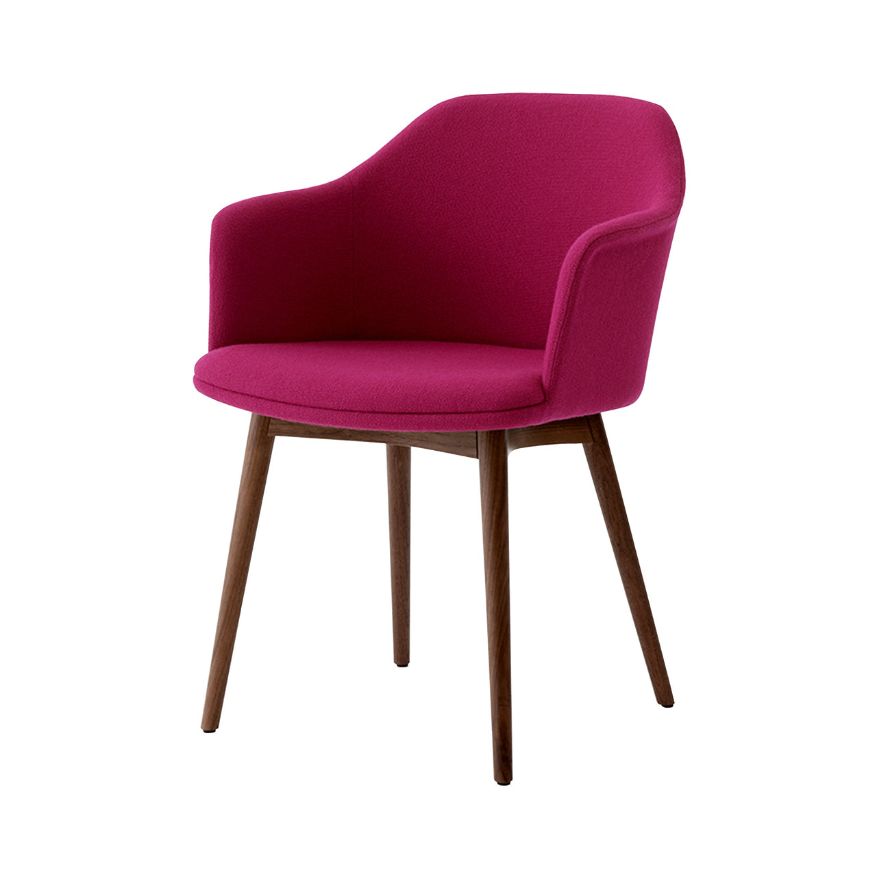 Rely Armchair HW79: Lacquered Walnut