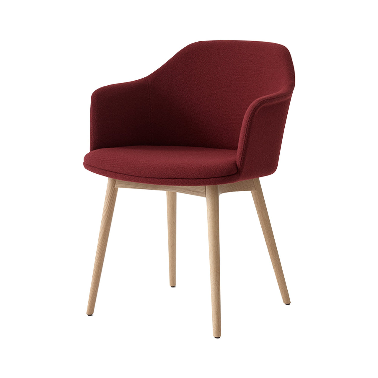Rely Armchair HW79: Clear Lacquered Oak