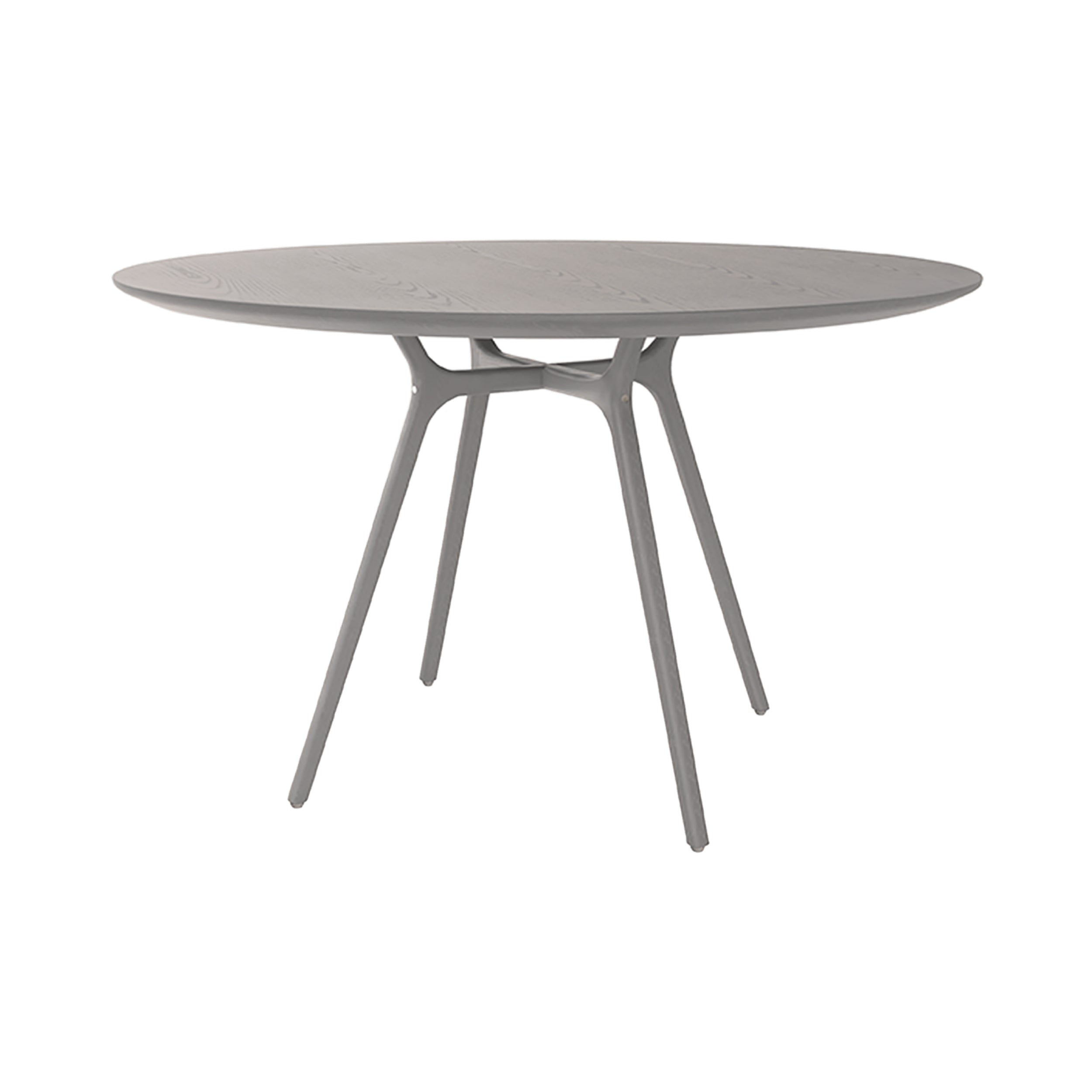 Ren Round Dining Table: Grey Oak