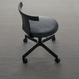Jiro Swivel Chair: Upholstered