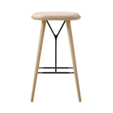 Spine Bar + Counter Stool: Wood Base + Bar + Lacquered Oak