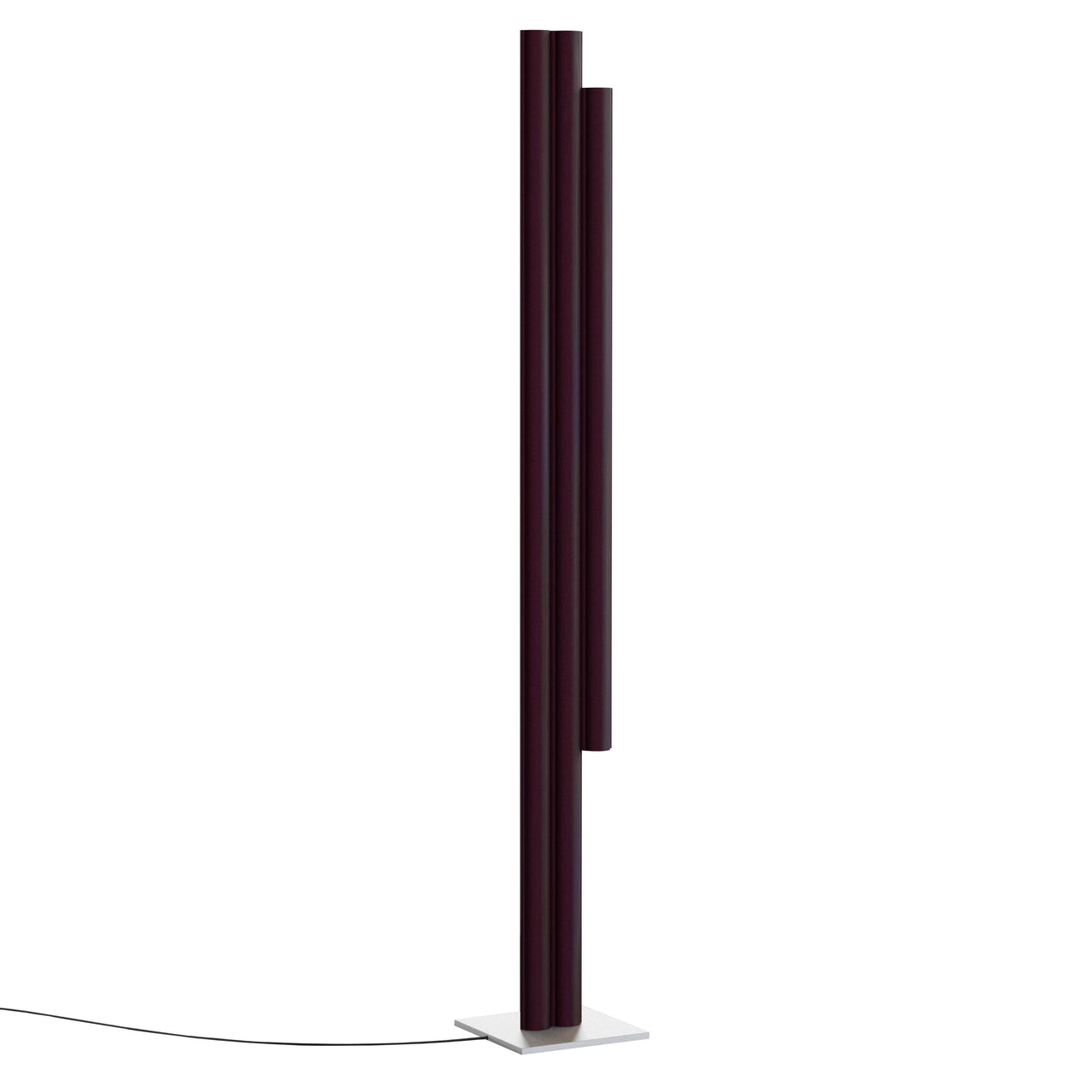 Silo 3FH Floor Light: Aubergine