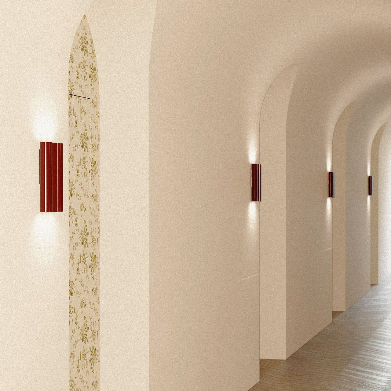 Silo 3WA Wall Light: Uplight with Downlight