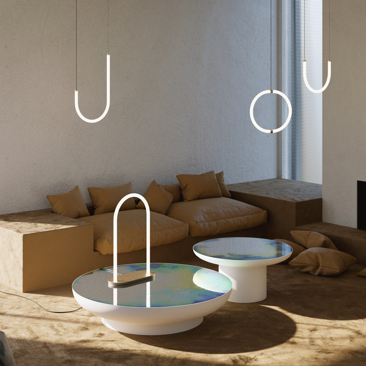 Francis Mirror Coffee Table - Quick Ship