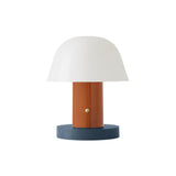 Setago Portable Table Lamp JH27: Rust + Thunder