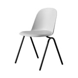 Mariolina Conference Chair: Silk Grey + Lacquered Anthracite