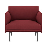 Outline Studio Chair: Low + Black