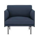 Outline Studio Chair: Low + Black