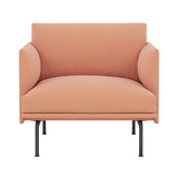 Outline Studio Chair: Low + Black