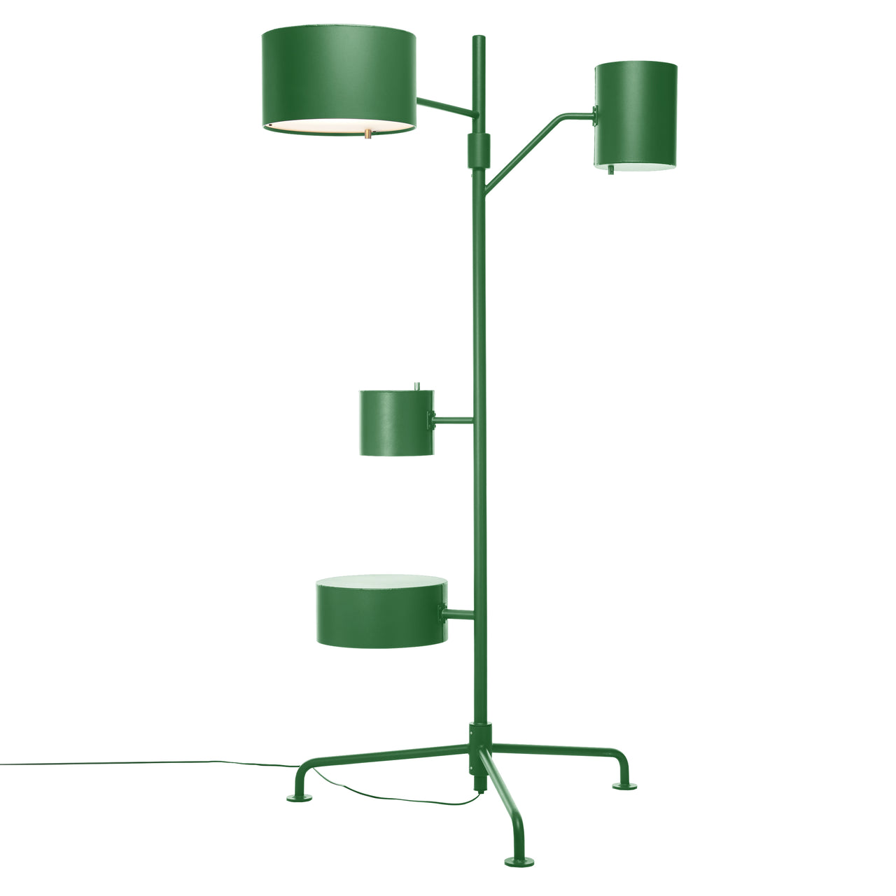 Statistocrat Floor Lamp: Grass Green