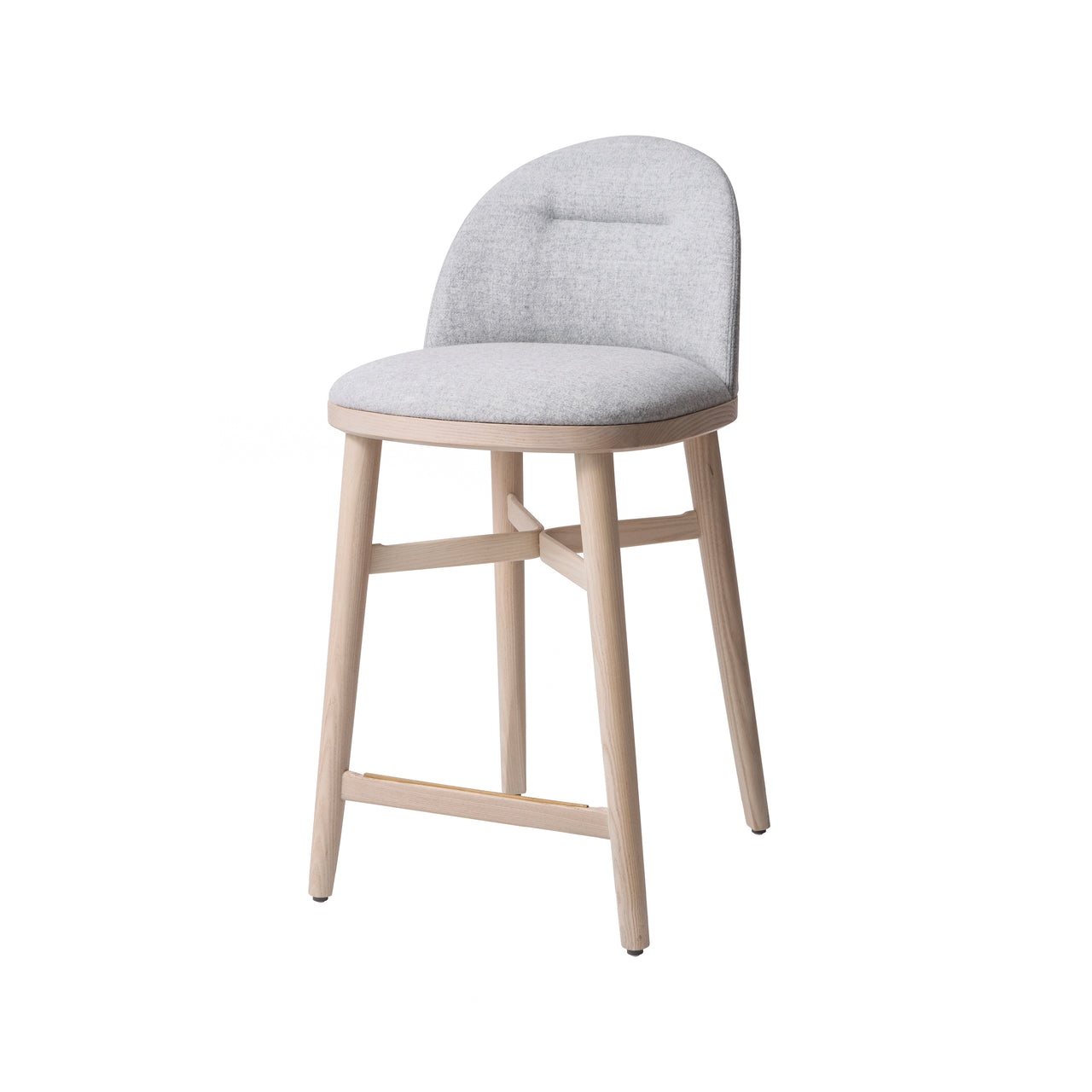 Bund Bar + Counter Chair: Counter + Natural Oak