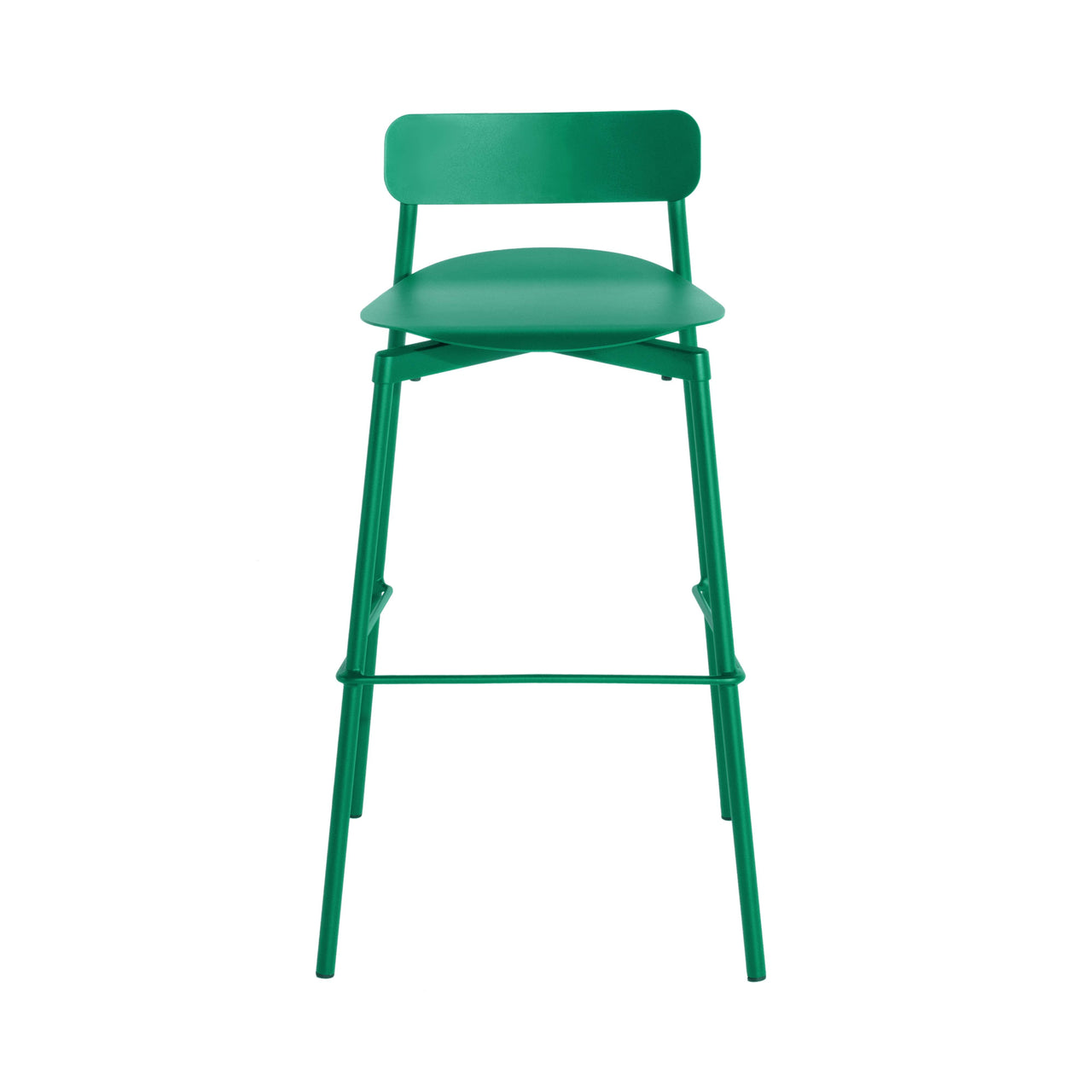  Fromme Stacking Bar + Counter Stool: Bar + Mint Green