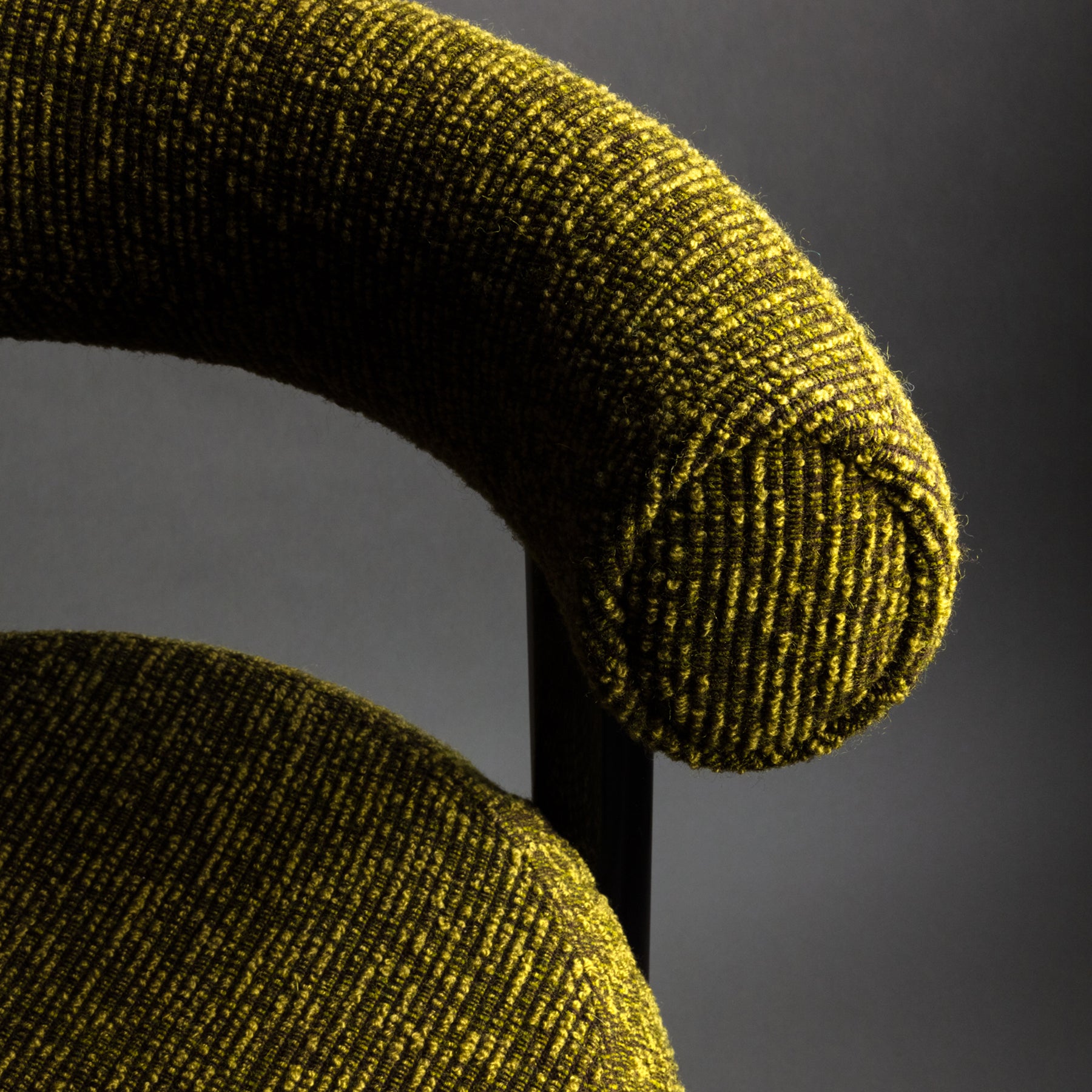 Fat Bar + Counter Stool: Black Steel Base