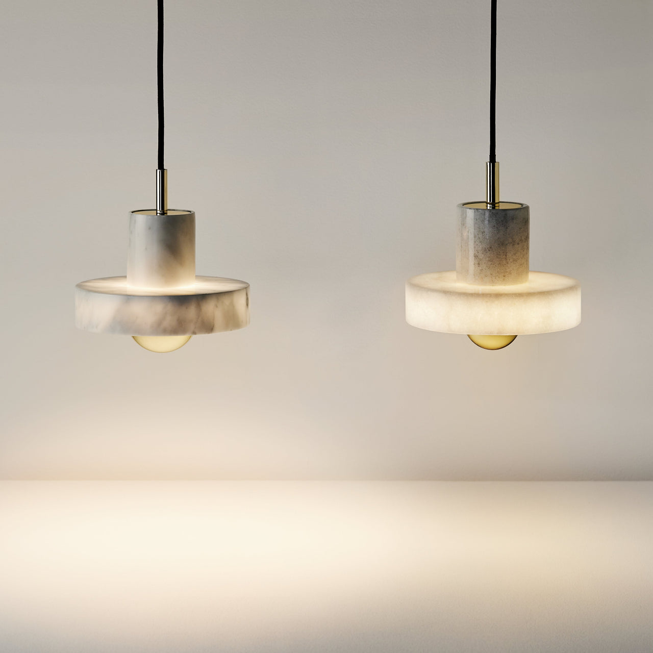 Stone Pendant Light